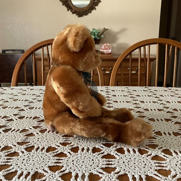 Vintage Retired 1999 TY Classic Plush Bear with Tags Yesterbear - Picture 4 of 6